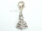 Clip on Charms - Christmas Tree Charm 