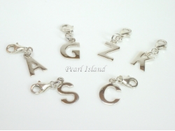 Sterling Silver Initial Charm