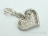 Clip on Charms - Mum Heart Charm