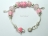 Charm Bright Pink Bracelet