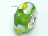 Murano Glass Bead_Green 1