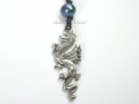 Black Pearl with Dragon Pendant