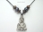 Pearls for Men - Black Pearl with Lucky Buddha Necklace