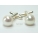 White Pearl Cufflinks